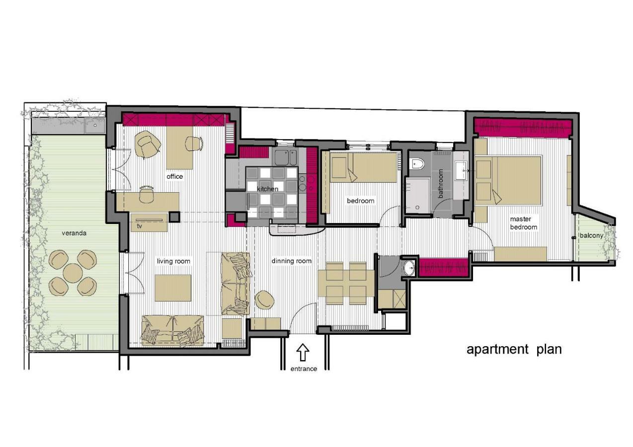 Stylish Flat With Veranda In The Heart Of Atena Exterior foto